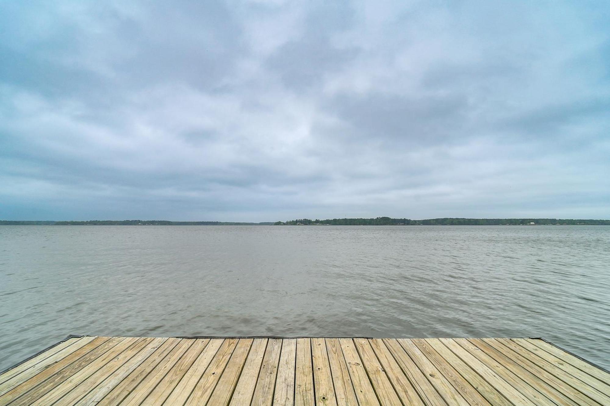 Waterfront House On Toledo Bend With Private Dock! Villa Alliance Ngoại thất bức ảnh