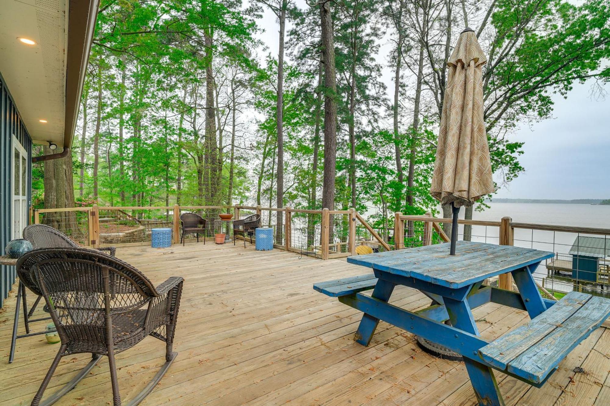 Waterfront House On Toledo Bend With Private Dock! Villa Alliance Ngoại thất bức ảnh