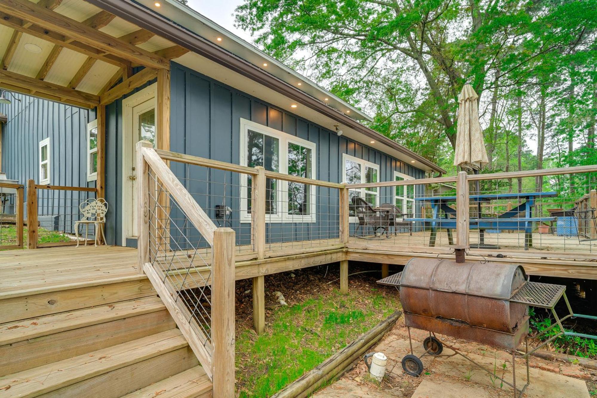 Waterfront House On Toledo Bend With Private Dock! Villa Alliance Ngoại thất bức ảnh