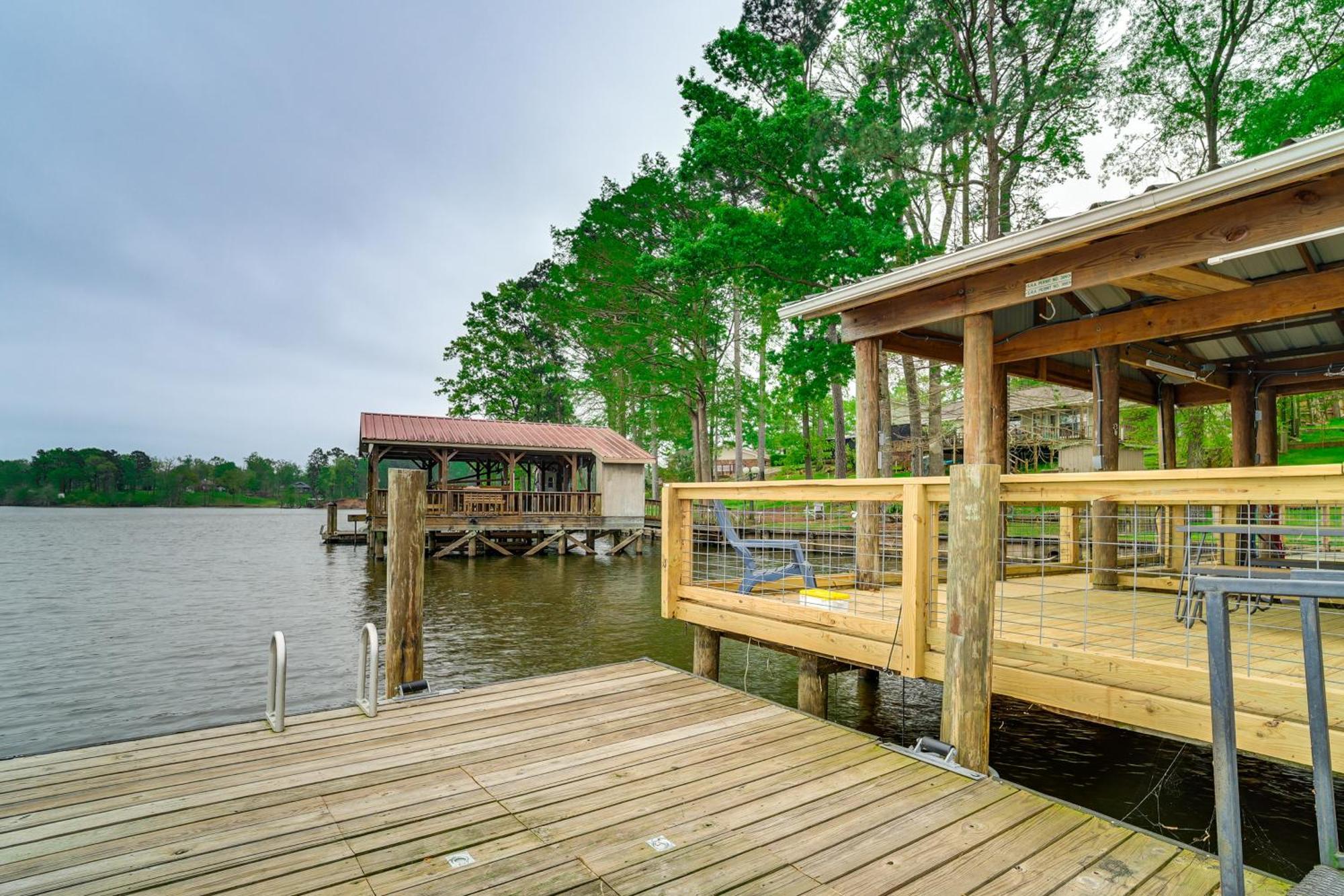Waterfront House On Toledo Bend With Private Dock! Villa Alliance Ngoại thất bức ảnh